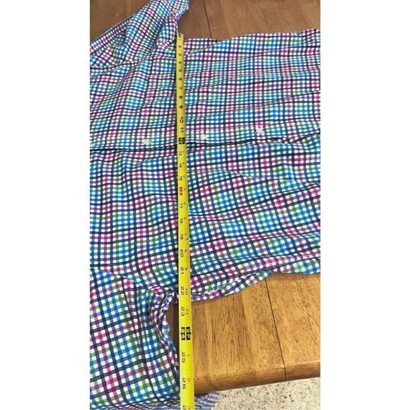 1930 TAILORBYRD COLLECTION MENS CHECKED BUTTON DOWN MENS SZ L - Picture 11 of 12